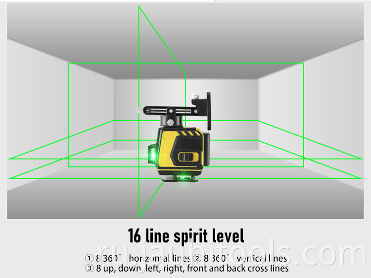 Laser Level 16 Lines 4D Self-Leveling